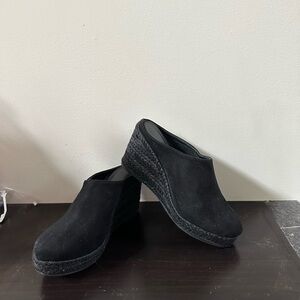Women's Black Wedge Shoes